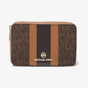迈克高仕/Michael Kors 小号徽标条纹首饰盒 32H0GTMN5B-1335