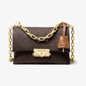 迈克高仕/Michael KorsCece 超小号老花皮质链条斜挎包 32S9G0EC0B252