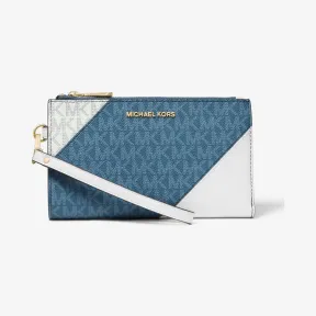 迈克高仕/Michael Kors Dblzp 拼色手腕包 32S9GFDW3B415