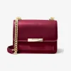 迈克高仕/Michael Kors Jade 超小号皮革斜挎包 32S9GJ4C0L-2667