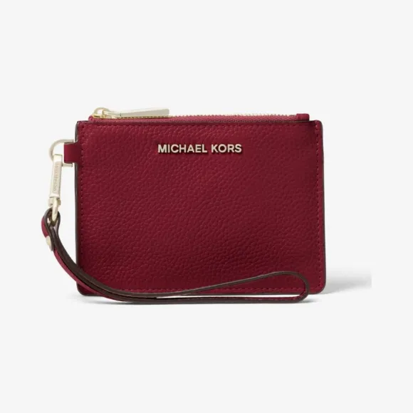 迈克高仕/Michael Kors 鹅卵石皮革零钱包 32T8TF6P1L-2711