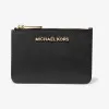 迈克高仕/Michael Kors Jet Set Travel 小号 Saffiano 皮革零钱包 35F7GTVU1L-0001