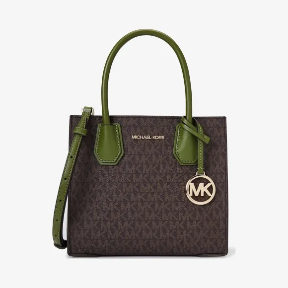 迈克高仕/Michael Kors  Mercer 中号老花信封包 35S1GM9M2B362