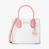 迈克高仕/Michael Kors  Mercer 中号老花拼色风琴款手提包 35S1GM9M2B604