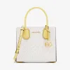 迈克高仕/Michael Kors  Mercer 中号老花拼色风琴款手提包 35S1GM9M2B733