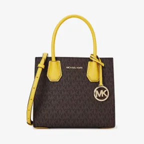 迈克高仕/Michael Kors  Mercer 中号老花信封包 35S1GM9M2B734