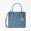 迈克高仕/Michael Kors  Mercer 中号格纹皮质手提包 35S1GM9M6L483