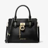 迈克高仕/Michael Kors  Nouveau Hamilton 小号皮质手提包 35T1GHMS1L001