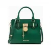迈克高仕/Michael Kors Hamilton 小号手提包  宝石绿 手提包 35T1GHMS1L395