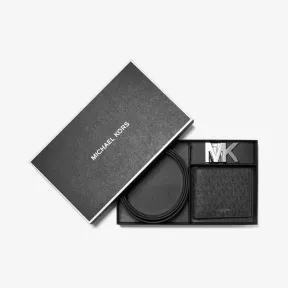 迈克高仕/Michael Kors 徽标腰带和皮夹钱包套装 39H9LGFN1U-0001