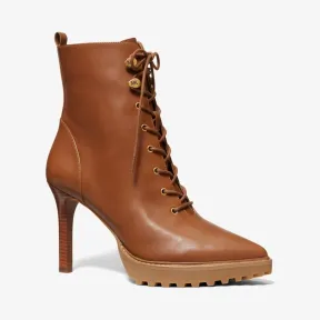 迈克高仕/Michael Kors Kyle 皮革系带靴 40F1KYME8L-0230