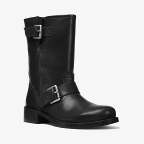 迈克高仕/Michael Kors Jonas 皮革机车靴 40F7JNFE5L-0001