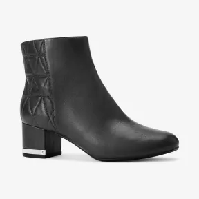 迈克高仕/Michael Kors Gemma 皮质中跟短靴 40F8MRME5L001