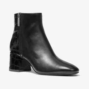 迈克高仕/Michael Kors 女士 Alane 中跟皮质短靴 40F9ALME8L001