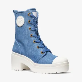 迈克高仕/Michael Kors Corey 牛仔布战斗靴 40S0COME8D-0461
