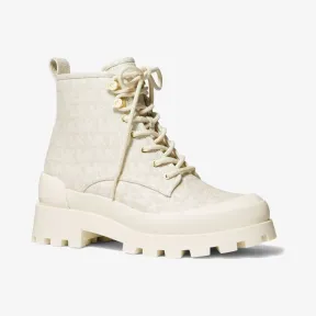 迈克高仕/Michael Kors Payton 徽标提花军靴 40S2BEFE5Y-0121