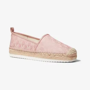 迈克高仕/Michael Kors Lenny 徽标提花草编鞋 40S2LNFP1Y-2696