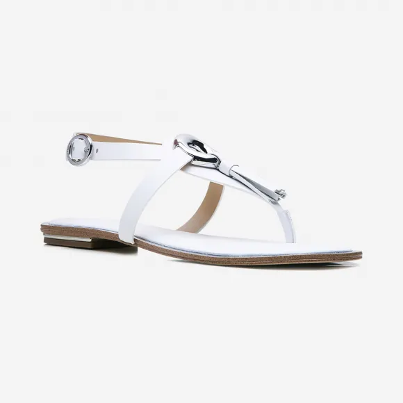 迈克高仕/Michael Kors Darien  皮质夹趾凉鞋 40S7DRFA1L085