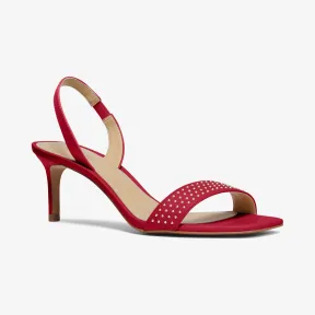 迈克高仕/Michael Kors Mila 铆钉皮质凉鞋 40T9MIMA1L646