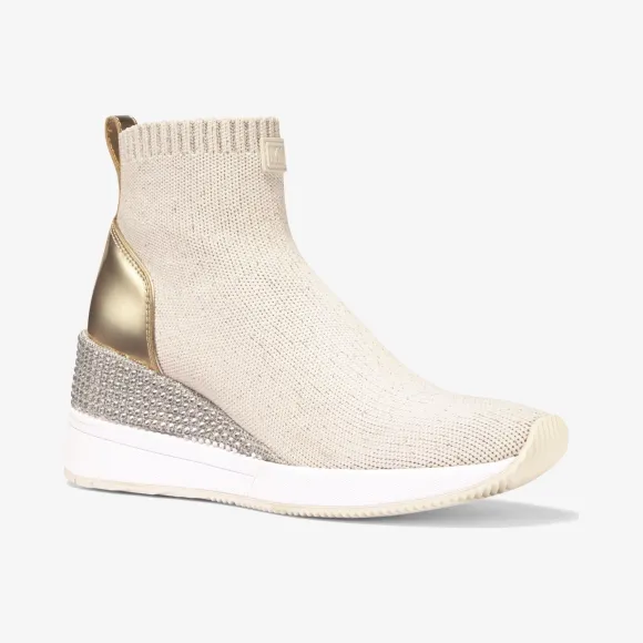 迈克高仕/Michael Kors 女士 Skyler 运动袜靴 43R0SKFS2D935