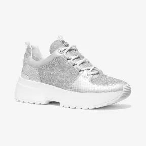 迈克高仕/Michael Kors Cosmo 亮片运动鞋 43T9CSFS3D040