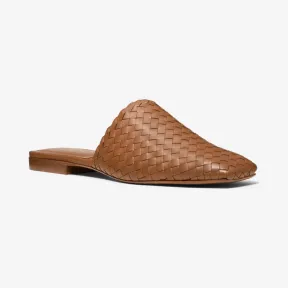 迈克高仕/Michael Kors Fowler 编织皮革穆勒鞋 46S1FOFP1L-1226