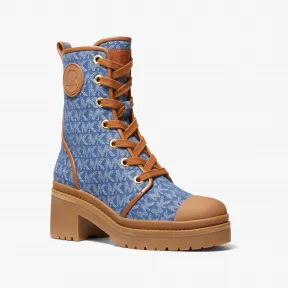 迈克高仕/Michael KorsCorey 老花高帮靴 49F2COME5Y405