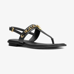 迈克高仕/Michael Kors Elsa 皮质平底凉鞋 49T9ESFA2L001