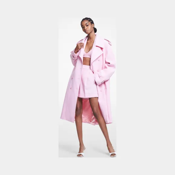 迈克高仕/Michael Kors 羊毛华达呢风衣 508AKU516X-0674