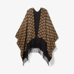 迈克高仕/Michael Kors 徽标提花 Ruana 539220-2245