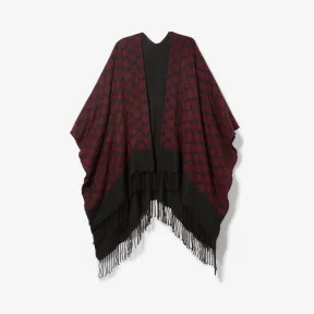 迈克高仕/Michael Kors 徽标提花 Ruana 539220-2985