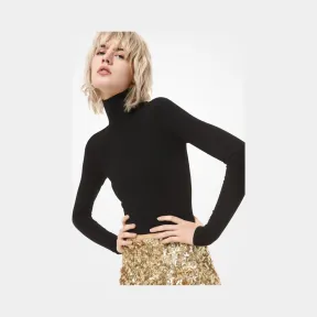 迈克高仕/Michael Kors 弹力粘胶纤维高领连体衣 603AKN970-0001