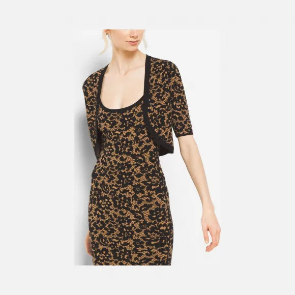 迈克高仕/Michael Kors 花卉弹力粘胶耸肩 627AKH911-0001