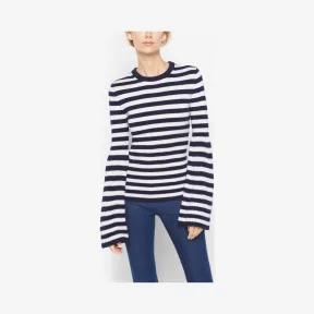 迈克高仕/Michael Kors 条纹水袖羊绒毛衣 646ARH977452