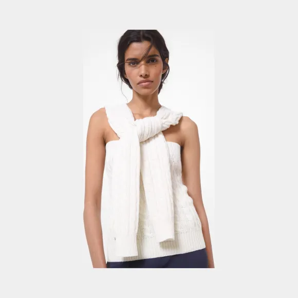 迈克高仕/Michael Kors 斜纹羊绒挂脖 648AKQ951-0100