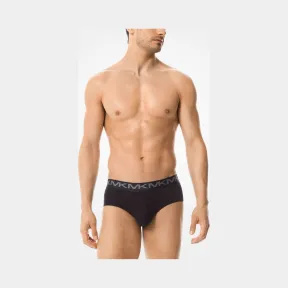 迈克高仕/Michael Kors 3 件装弹力棉三角裤 6BR1L10033-0001