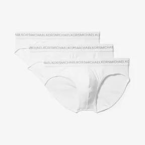 迈克高仕/Michael Kors 3 件装棉混纺三角裤 6BR1N20773-0100