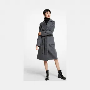 迈克高仕/Michael Kors 羊毛裹身大衣 77B5159M22-0030