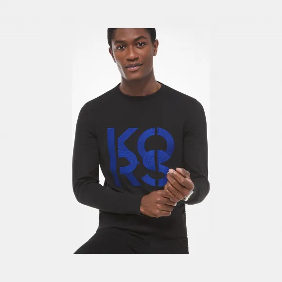 迈克高仕/Michael Kors 男士 Kors 字母装饰长袖卫衣 CR95HY55MF001