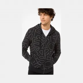 迈克高仕/Michael Kors Kors 印花拉链连帽外套 CS95H8R6HZ001