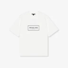 迈克高仕/Michael Kors圆领Logo短袖 CU2510M1V2100