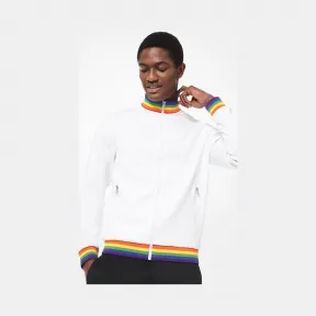 迈克高仕/Michael Kors 彩虹镶边拉链外套 CU95HG24GE100