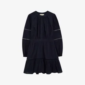 迈克高仕/Michael Kors棉麻系带迷你裙 JU2816M6F5409