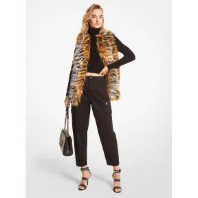 迈克高仕/Michael Kors动物斑纹休闲马甲 MF220836Z4794