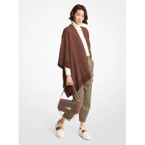 迈克高仕/Michael Kors提花针织披肩 MF260HL46G251