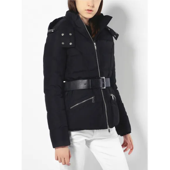 迈克高仕/Michael Kors 收身束腰羽绒服 MF62HKAYY4001