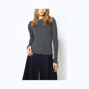 迈克高仕/Michael Kors 流苏边细节美利奴毛衣 MF66N1S4VR011