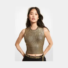 迈克高仕/Michael Kors 金属色罗纹弹力尼龙背心 MH160C34RH-0782