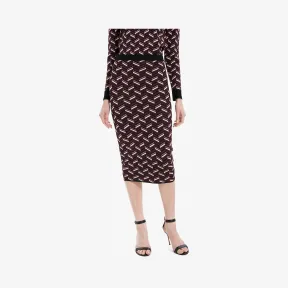 迈克高仕/Michael Kors 几何印花针织半身裙 MH87EVYAKL596