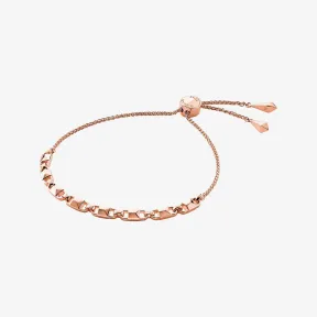迈克高仕/Michael Kors Mercer Link 玫瑰金色手镯 MKC1007791